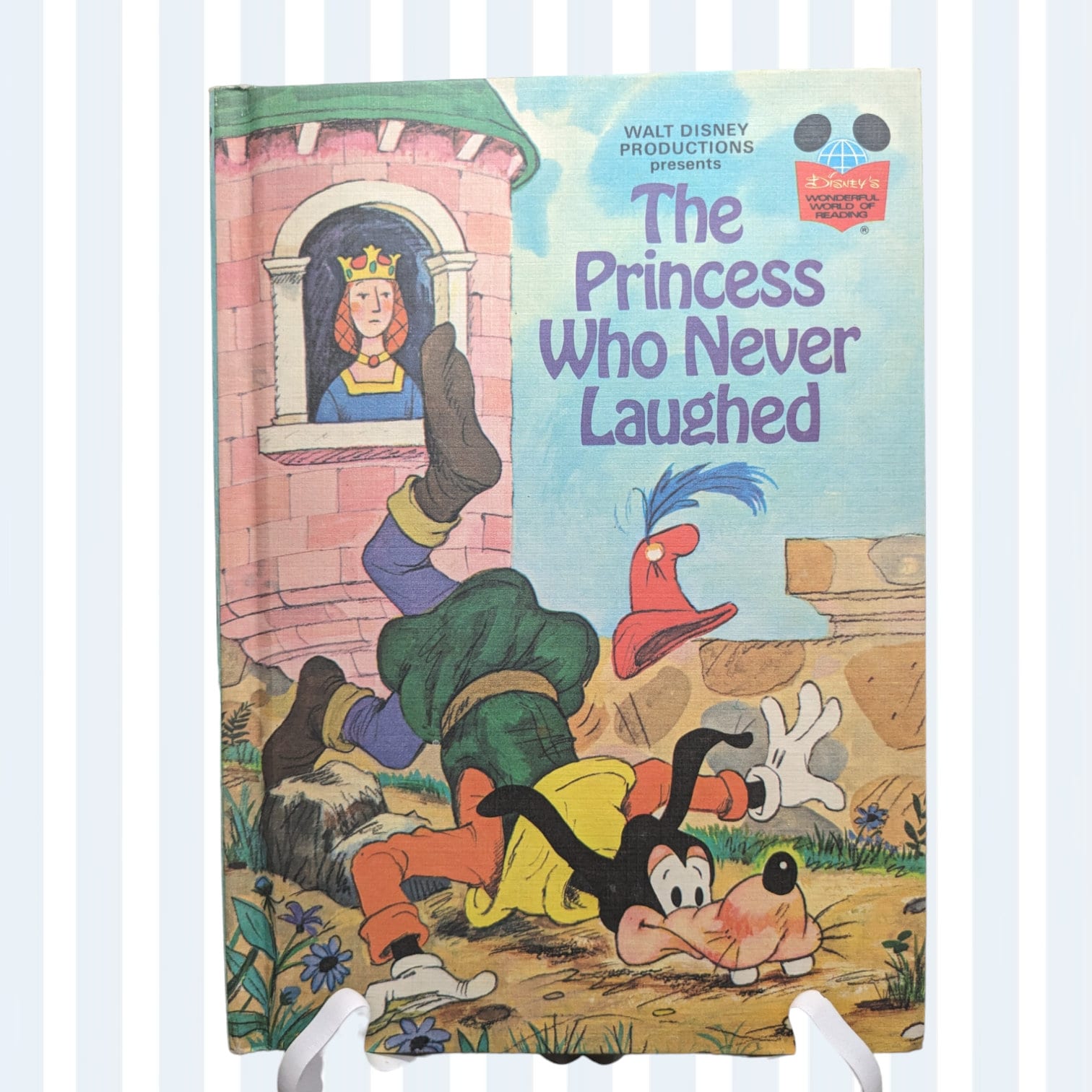 Vintage Disney Wonderful World of Reading Books: Goofy & Princess