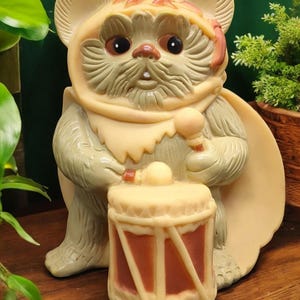 Vintage 1983 Ewok Piggy Bank | Star Wars Lucasfilm Ltd