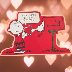 set of four vintage peanuts Valentine's Day ephemera image 6