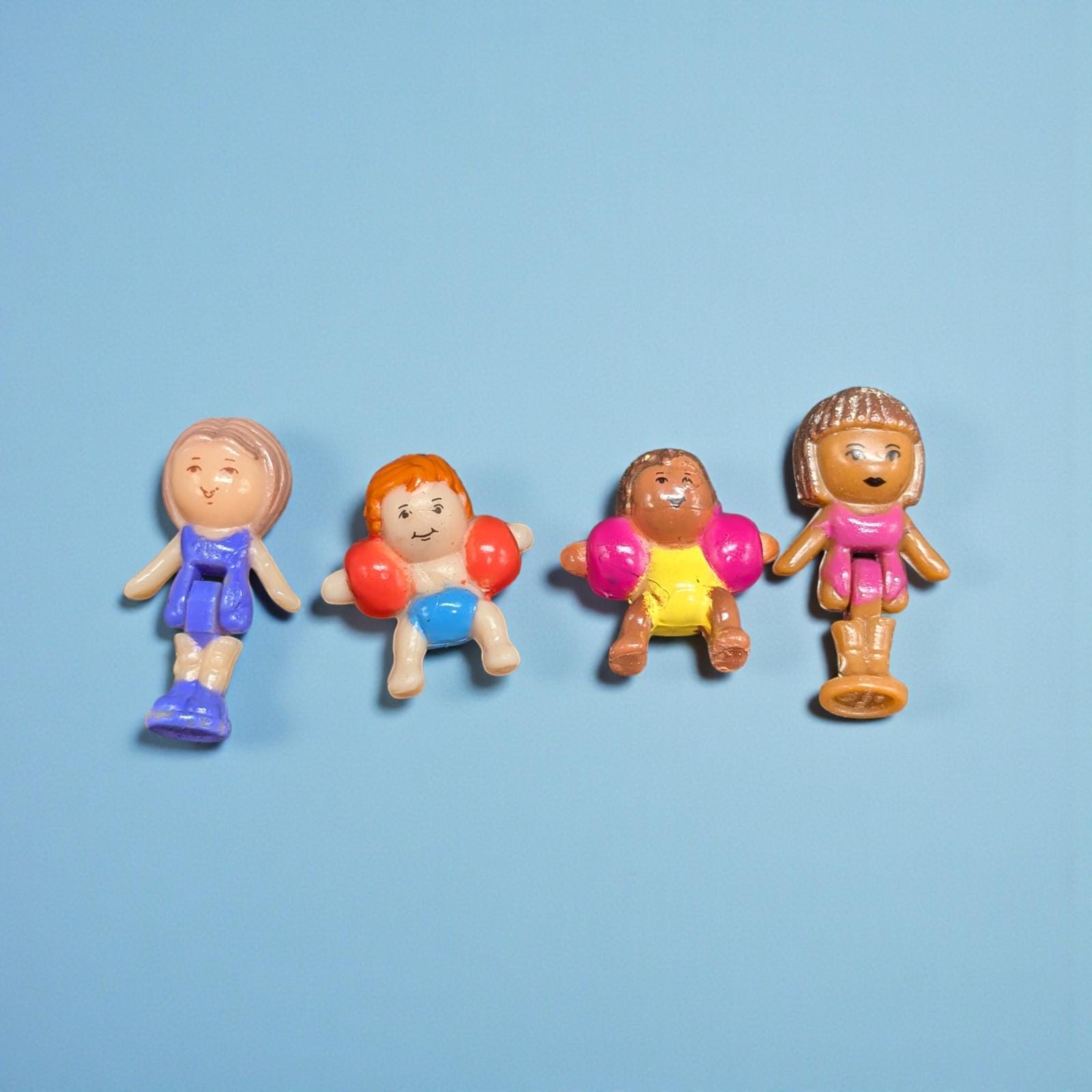 Lot De Personnages Polly Pocket Vintage 1995 - Ensemble Complet