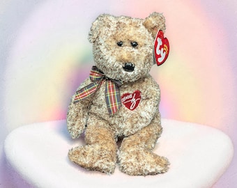 Vintage 2002 signature Bear, TY beanie baby with original tag