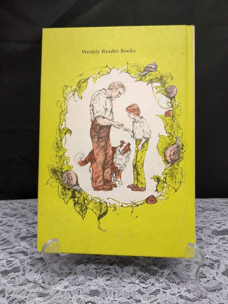 The Snail Man by Brenda Shivers – 1978 Weekly Reader Vintage Chapter Book image 2