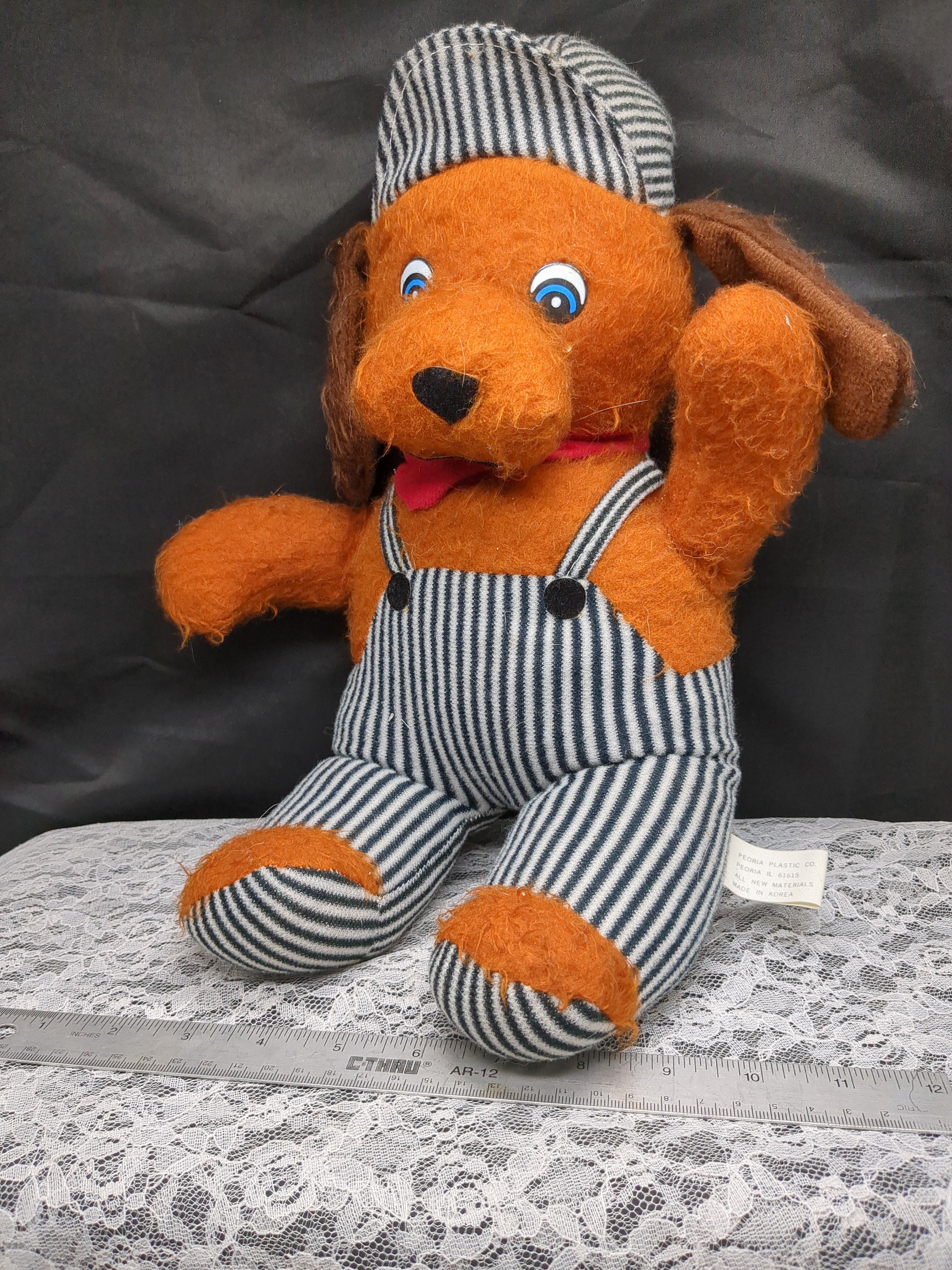 Casey Jones Plush Dog Etsy