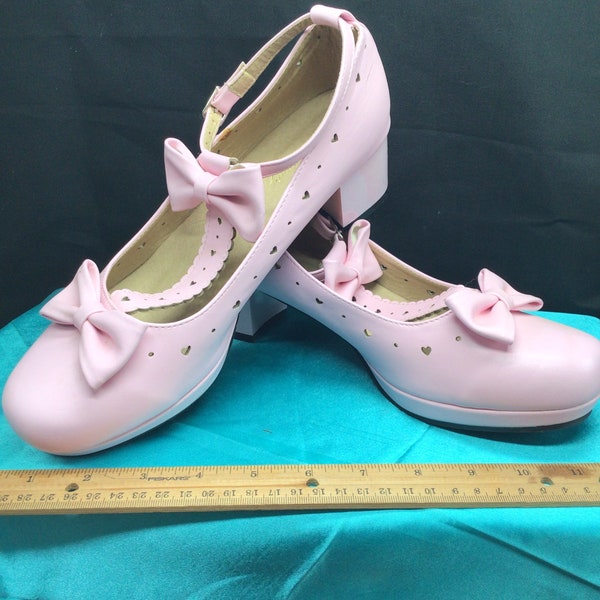 Getmorebeauty Woman’s size 42 (11 USA) Lolita shoes t-strap