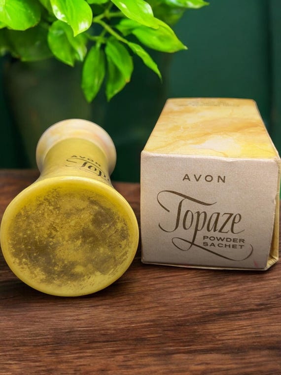 Vintage Avon Collection: Topaz Sachet Powder, Ragdoll With Sweet