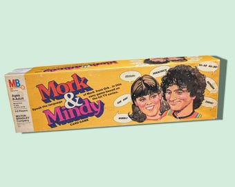 1978 Mork and Mindy Card Game Speak the Language Complete - Etsy