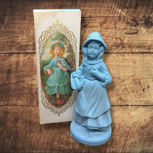 Blue Girl Avon Bottle - Etsy