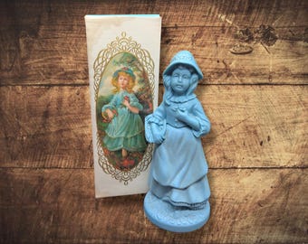 Vintage Avon Little Girl Blue Cotillion Cologne 3. Fluid Oz With
