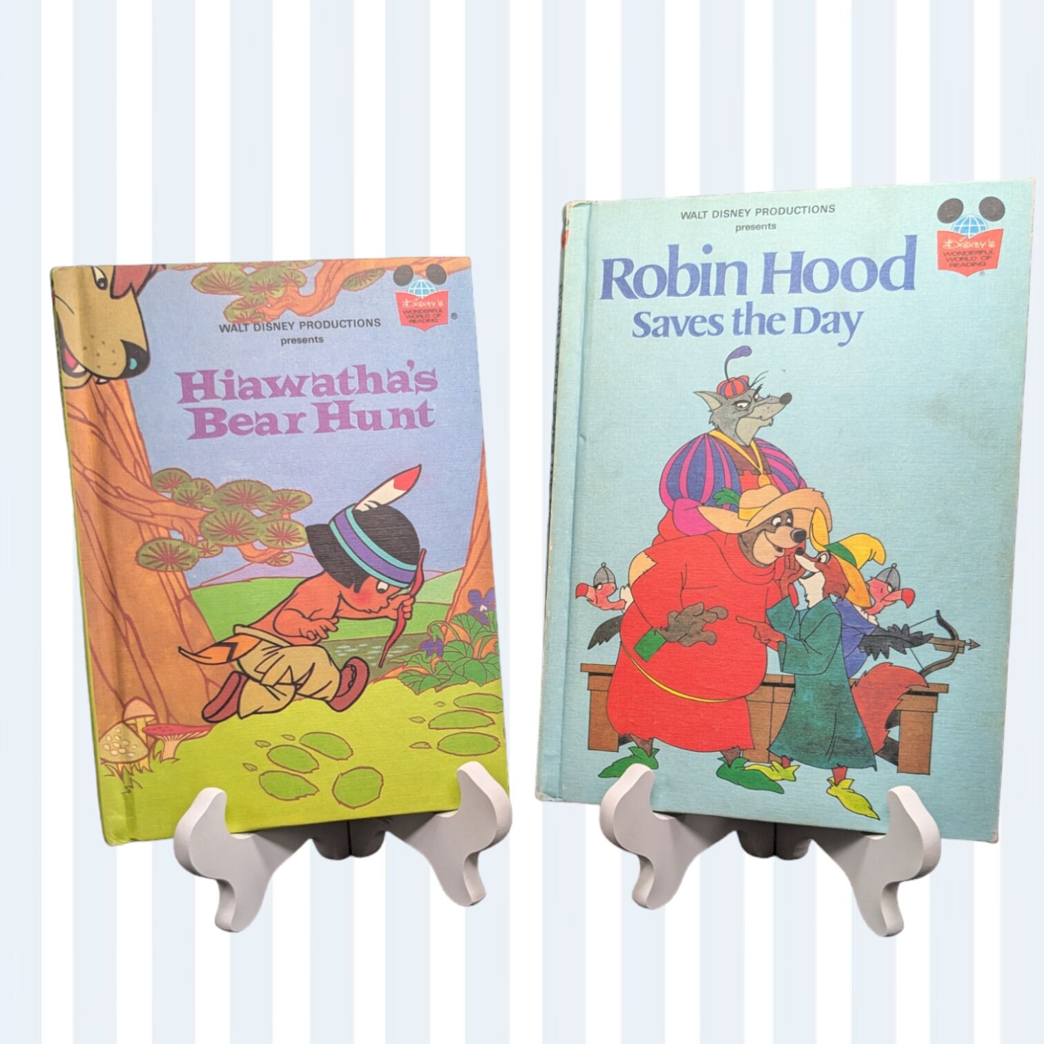 1980s Walt Disney Wonderful World of Reading Hiawatha's Bear