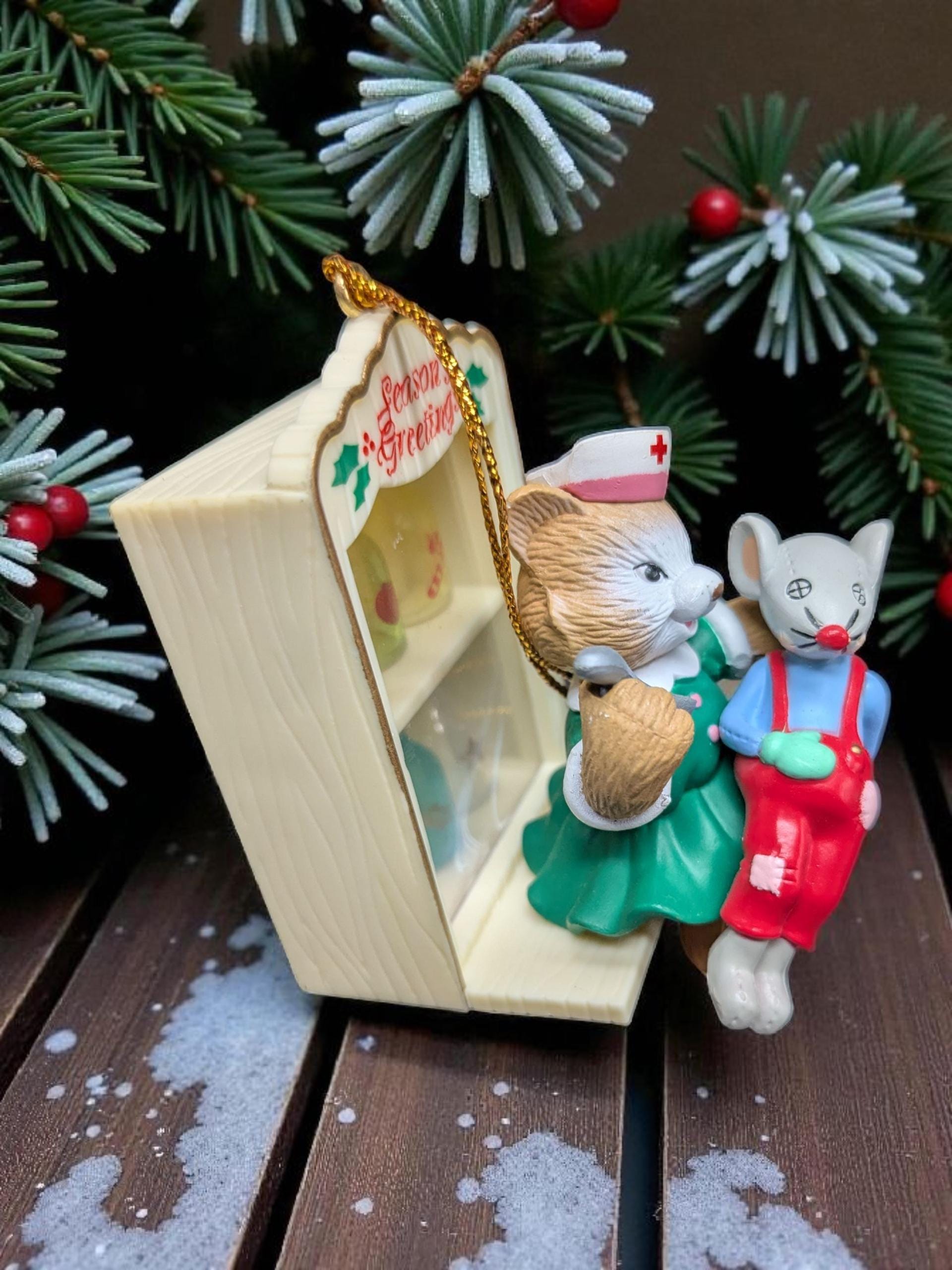 1990s Trim Home Collectible Tree Ornament of a Cat Nurse - Etsy