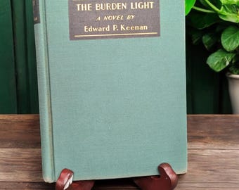 Vintage 1938 The Burden Light Novel: Illustrated Religious Fiction