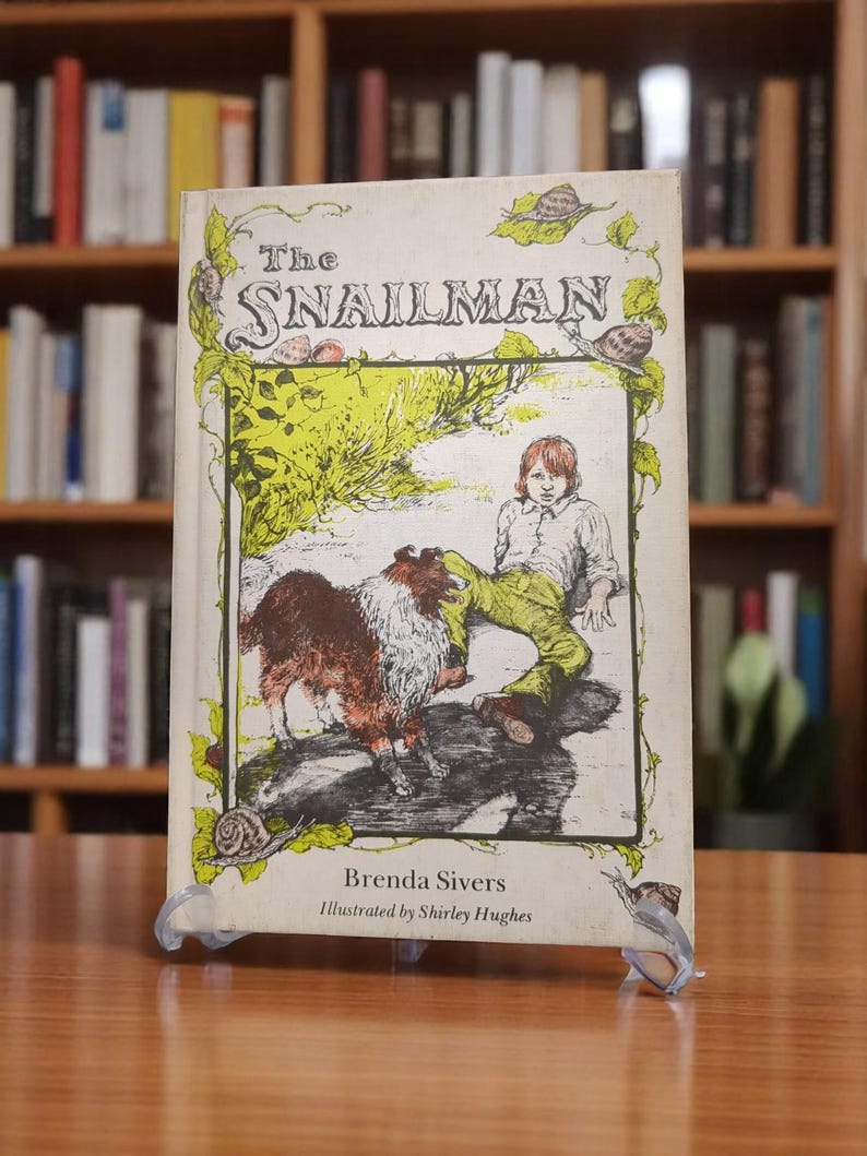 The Snail Man by Brenda Shivers – 1978 Weekly Reader Vintage Chapter Book image 1