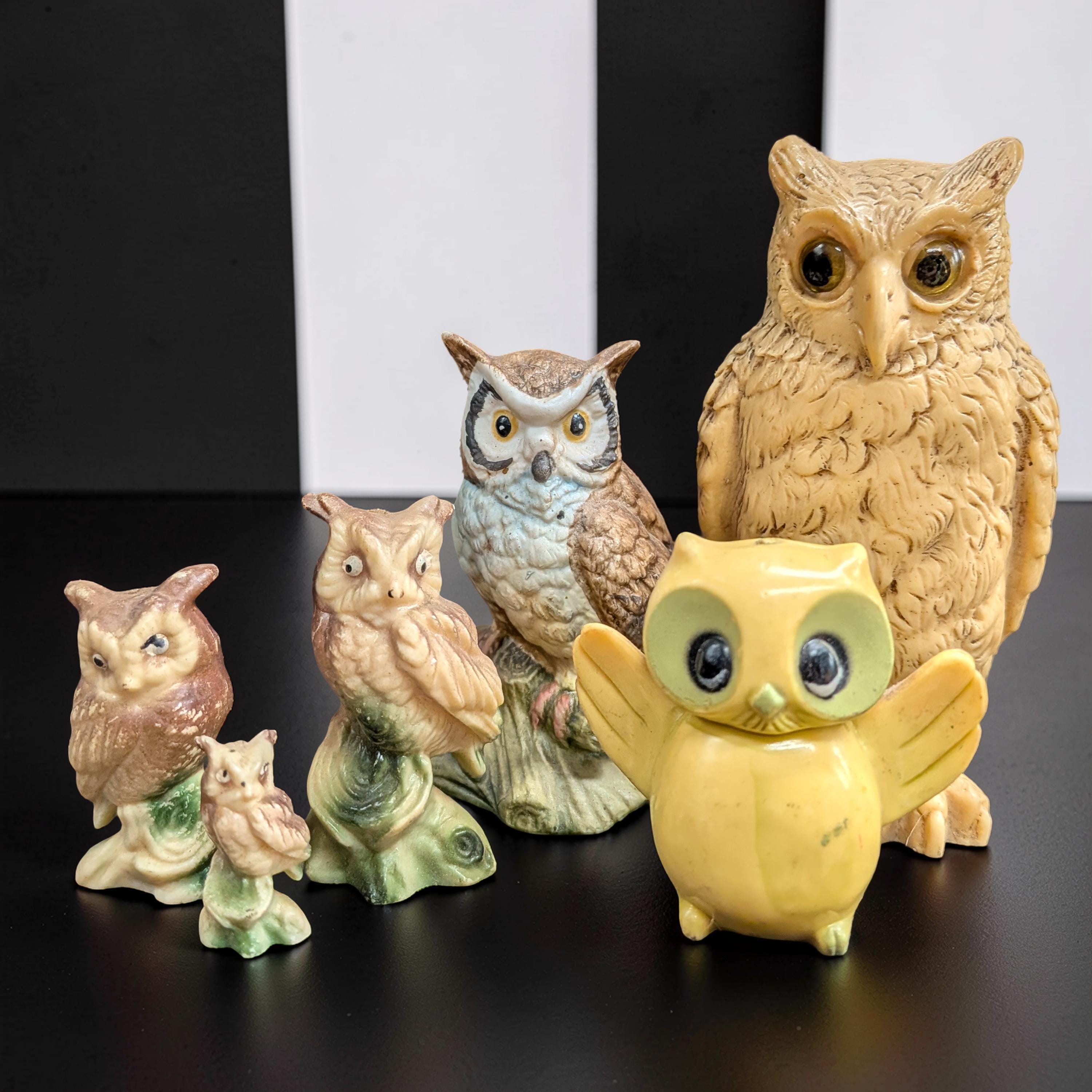 Vintage Owl Trinkets