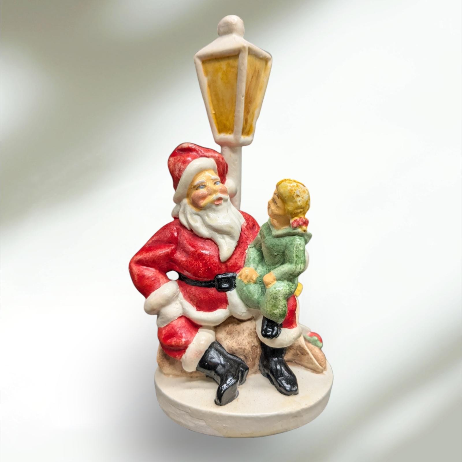 Sebastian Miniatures Santa Claus, 1949 Parade Rest, 1953 and in 