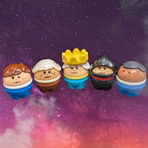 Vintage Fisher Price Little People Figurines – Assorted Characters