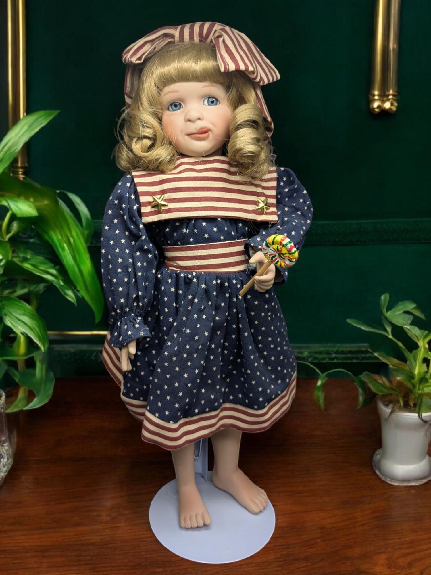 Ashton Drake Baby Alive Ella ELLA Porcelain Doll Ashton Drake