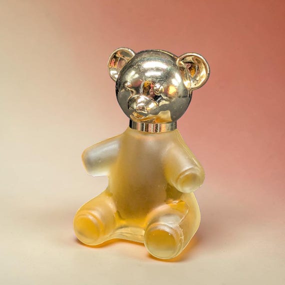 Vintage Avon Teddy Bear Sweet Honesty or Topaze Cologne Bottle. - Etsy