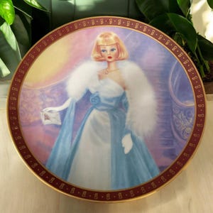 The 1966 Barbie debutante ball by Susie Morton high fashion Barbie limited edition collector&#39;s plate