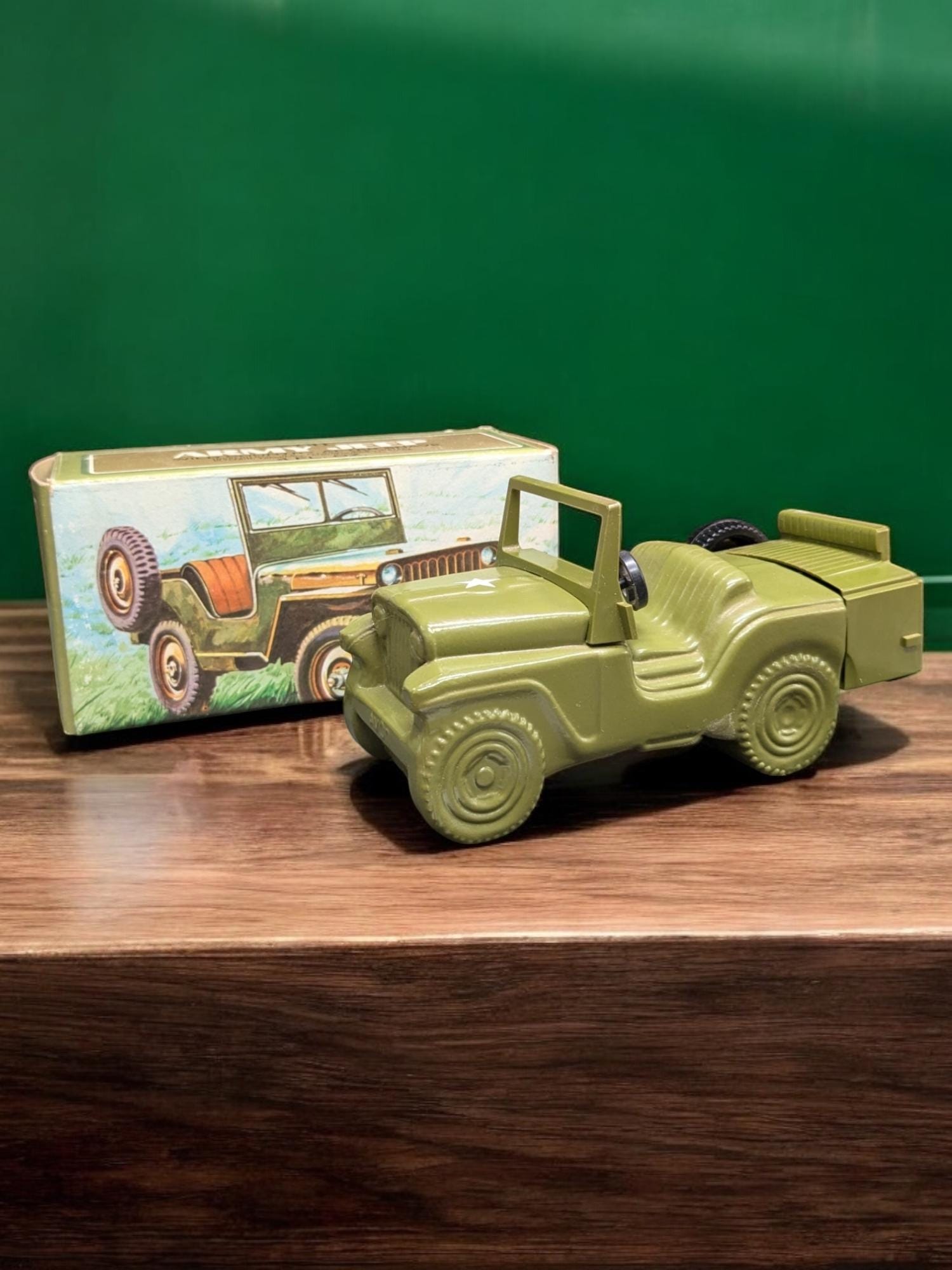 Vintage 1970s Avon Decanters: Super Cycle & Army Jeep - Etsy