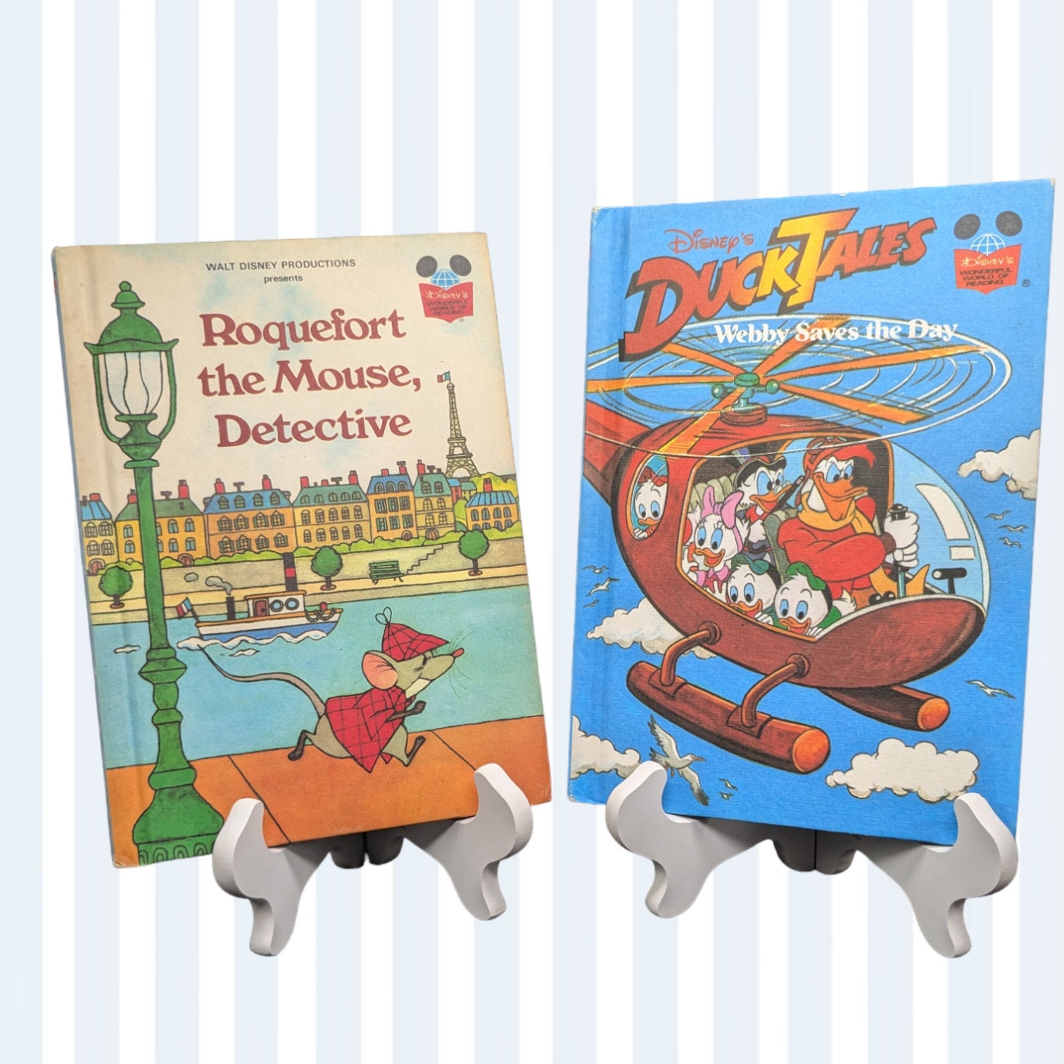 Vintage Disney Wonderful World of Reading Books, Roquefort