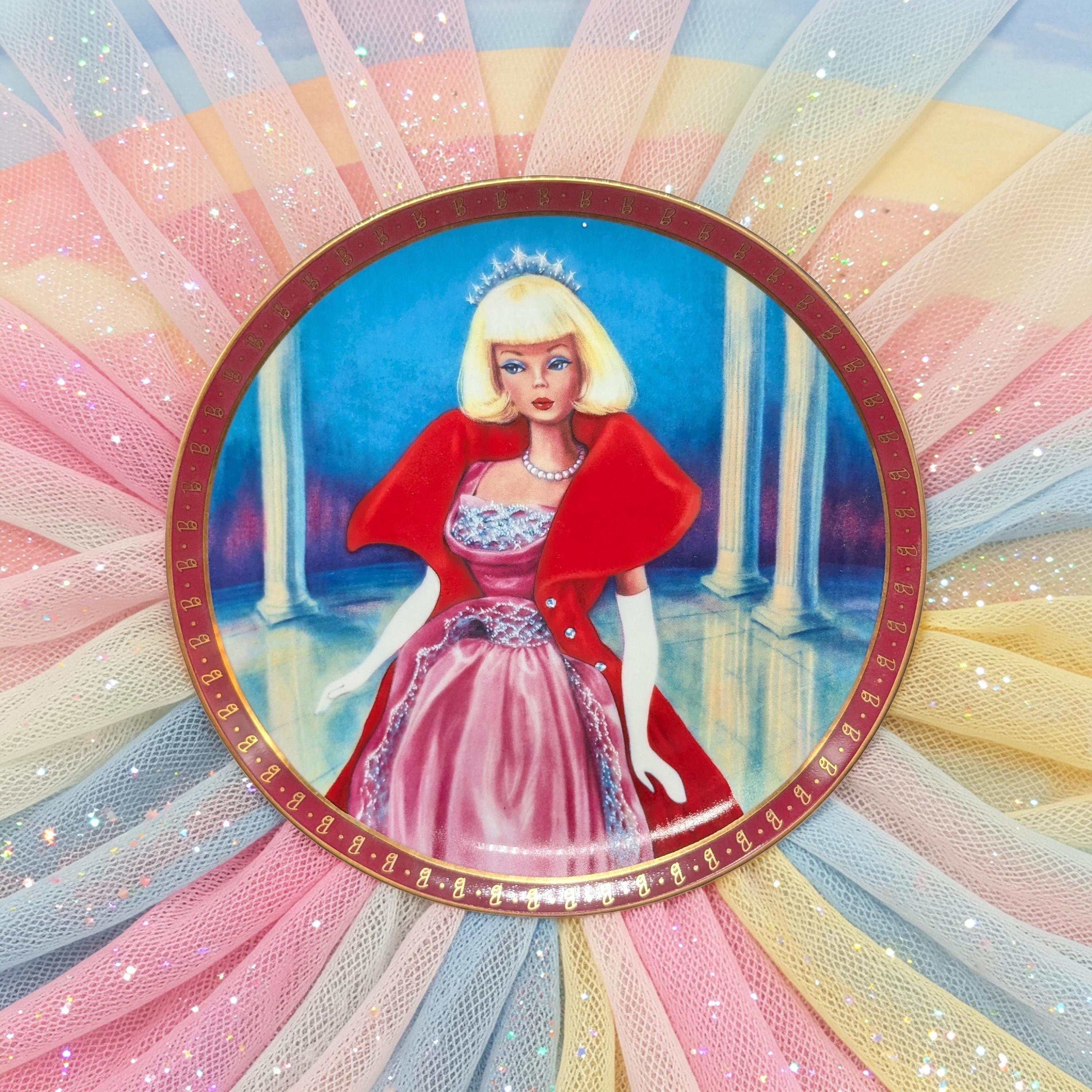 Vintage Barbie Plate - Etsy