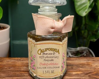 Vintage Avon 1978 Anniversary Keepsake Trailing Atrobus Cologne