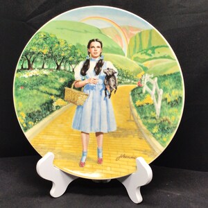 1977 The Wizard of Oz over the rainbow collectors plate