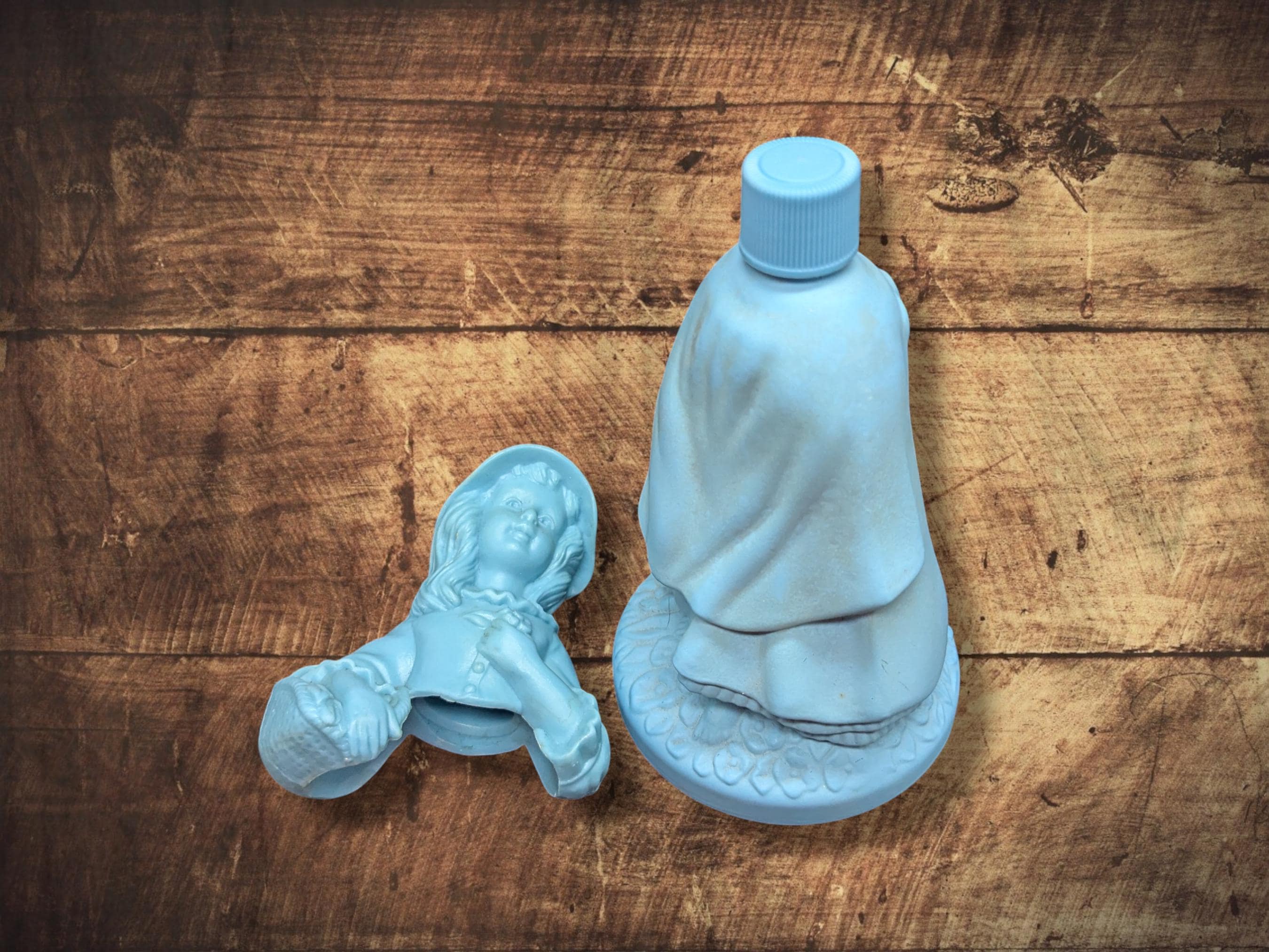 Vintage Avon Little Girl Blue Cotillion Cologne 3. Fluid Oz With