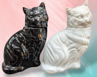 Vintage Avon Cat Perfume Decanters