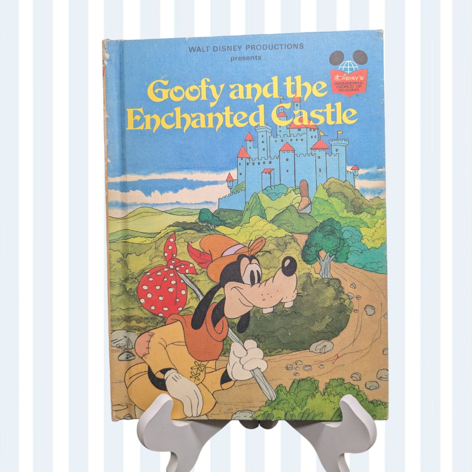 Vintage Disney Wonderful World of Reading Books: Goofy & Princess