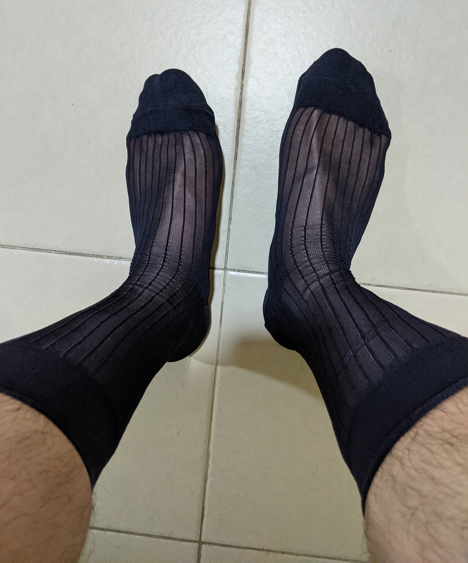 Men's Formal Sheer Socks Used | Etsy
