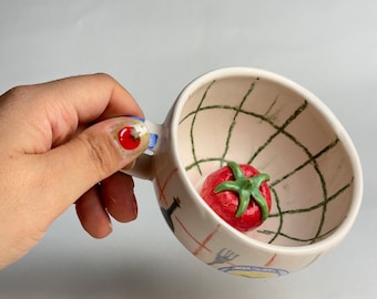 Handmade Ceramic Italy Vibe Mug