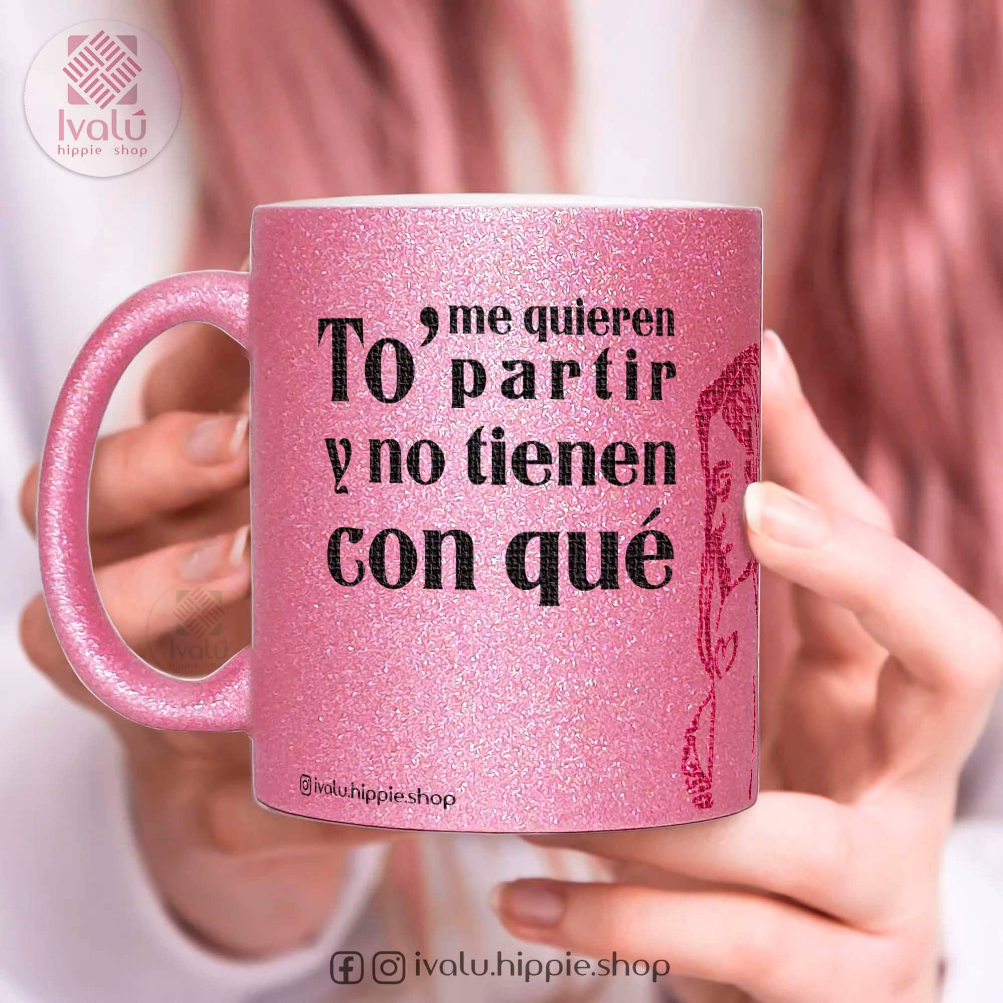MG5042 Cuidado Con La Loca Tela Vintage Coleccionista Novedad Regalo Impreso Té Café Taza De