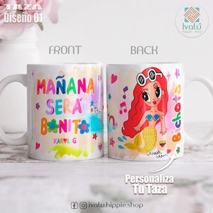 Karol G / Taza Personalizada  / Posavaso y Llavero  / MSB Forever / Mañana sera bonito / Bichota / Mañana sera bonito season / Colombiana
