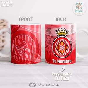 Taza Personalizada con Nombre / Regalo Futbol Liga Española / Real Madrid / Taza de café / Regalo para papá / Aficionados Futbol LL / Ivalú imagen 6