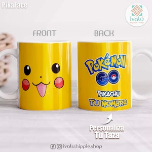 Taza Pokemon Pikachu de 11 onzas cerámica