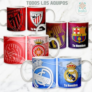 Plantillas para Cojin y Taza del Real Madrid con Editables