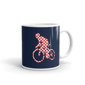 The climbing cyclist, Cycling Polka Dot, King of the Mountain