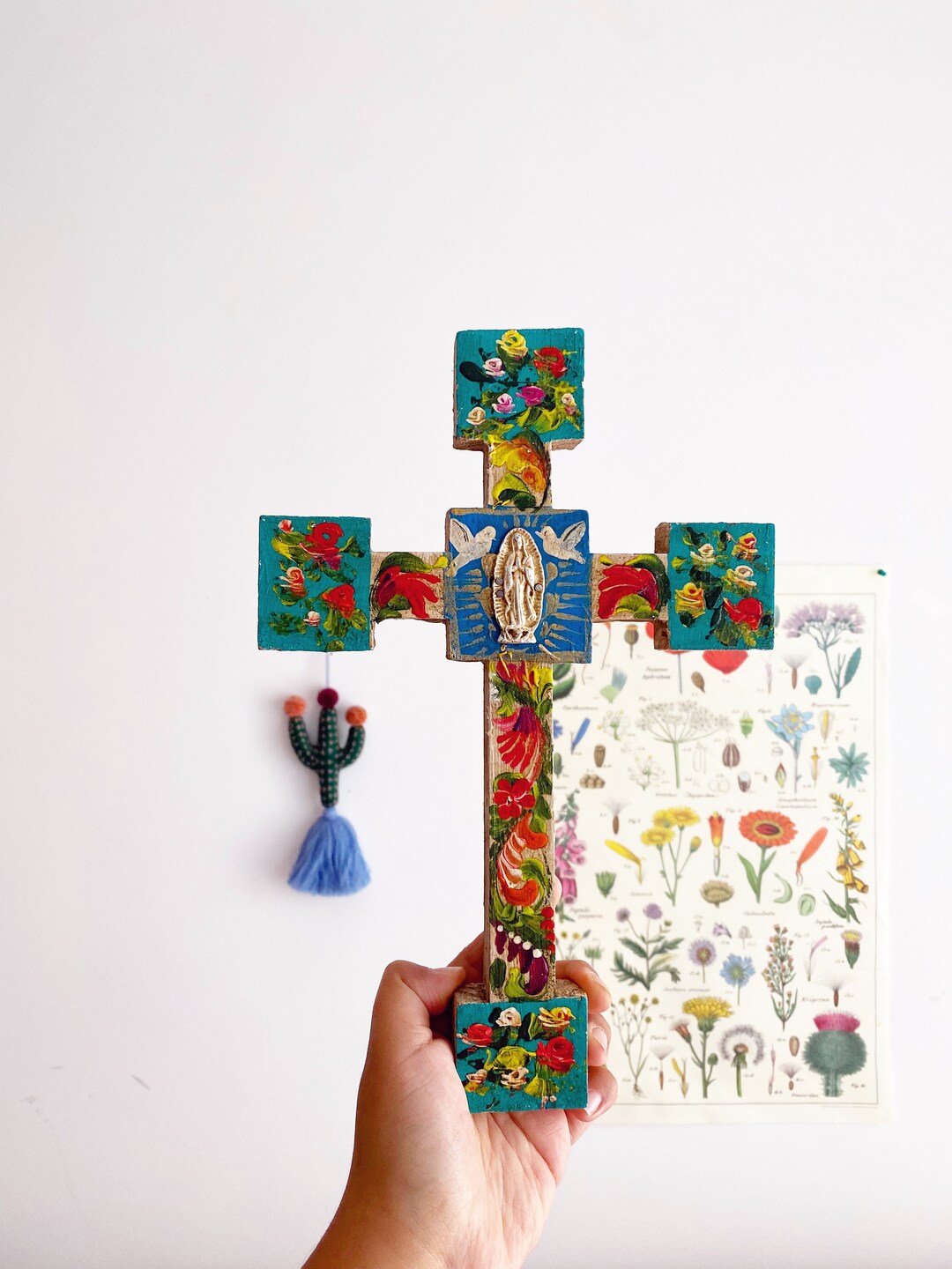 BIG Wall Cross, Wall Hanging Cross, Crucifix, Wall Cross Decor Etsy