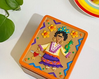 Jewelry Box - Mexican box - Frida Kahlo jewelry box