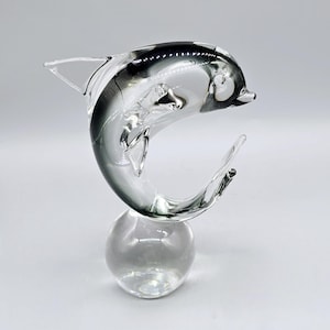 Murano V Nason Glass Dolphin - Etsy