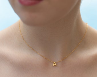 Meghan Markle Initial Necklace,Personalized Necklace,Initial Necklace,Gold Letter Necklace,Letter Necklace,Name Necklace Gold,Christmas Gift