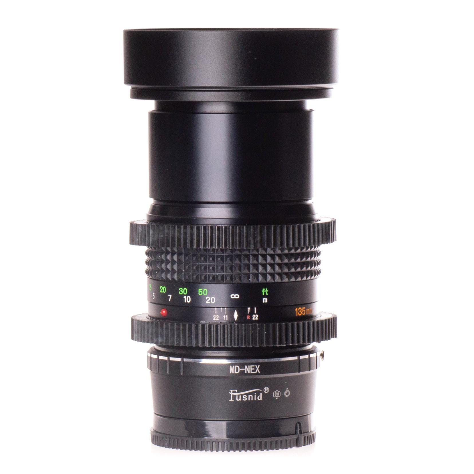 Minolta 135mm MD Tele Rokkor Lens MC | F2.8 - Rokkor-X E-mount For