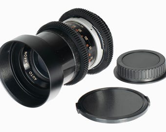 Tamron Auto 135mm F2.8 Cine Mod Prime Telephoto Lens | Canon EF | AS IS!