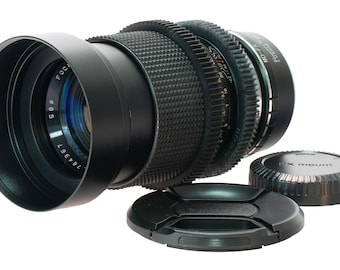 Focal MC Auto 135mm F2.8 Cine Mod w/ Anamorphic Bokeh & Flare| Fuji FX-mount!