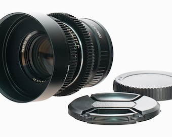 Rollei Planar 50mm F1.8 SL Vintage Cine Mod Prime Portrait Lens | Nikon Z!