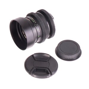 Vivitar MC Makro 55 mm F2,8 Cine Mod Objektiv für Canon EF – Scharfer, sanfter Fokus!
