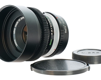Canon FD 50mm F1.8 S.C. Cine Mod Prime Lens w/ Anamorphic Bokeh | M4/3 mount!