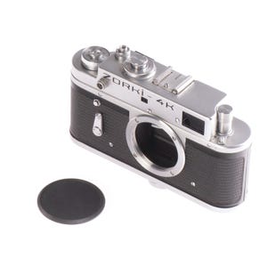 Zorki-4K M39/LTM-afstandsmeter 35 mm-filmcamerabehuizing met dop – volledig werkend!