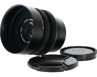 Carl Zeiss Jena DDR MC P (Pancolar) 50mm F1.8 Cine Mod Prime Lens | Sony E-mount